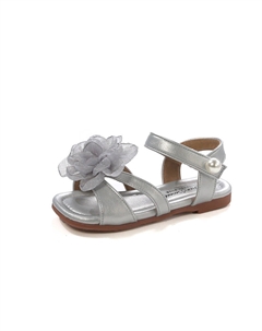 Детские сандалии с низким верхом для детей от 3 до 7 лет, серебряный Tonybear
