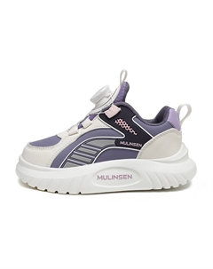 Антиударные устойчивые к истиранию дышащие легкие амортизирующие низкие детские повседневные кроссовки Kids', фиолетовый Mulinsen