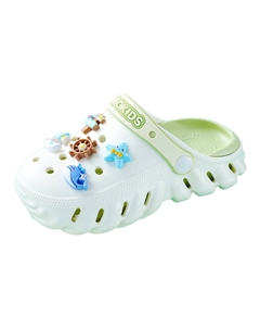 Детские тапочки с амортизацией, износостойкие, легкие, нескользящие, зеленый Abc-kids