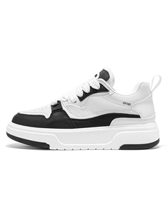 Износостойкие дышащие низкие детские кроссовки для скейтбординга для подростков, черный Kung fu partners