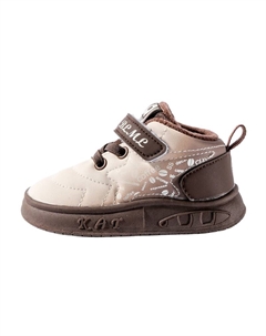 Нескользящие теплые низкие туфли для малышей. Для младенцев и малышей., бежевый Bradmiller