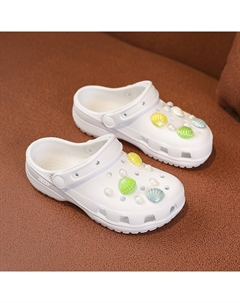 Детские тапочки с низким верхом, устойчивые к истиранию и ударам, для детей, белый Snoopy