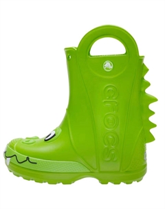 Детские водонепроницаемые ботинки Handle It, зеленый Crocs