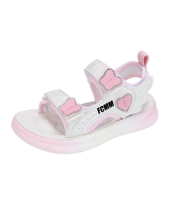 Детские сандалии с нескользящей подошвой, розовый Fcmm