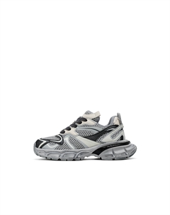 Скользоустойчивые дышащие утепленные низкие детские повседневные кроссовки, серый Staccato