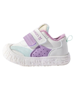 Нескользящие теплые детские туфли для младенцев и малышей, бежевый/фиолетовый Bradmiller