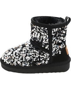 Детские утепленные ботинки Kids, черный Budding