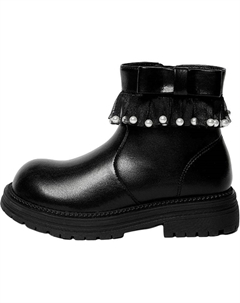 Детские утепленные ботинки Kids, черный Snoffy