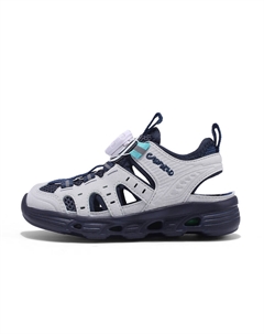 Детские сандалии с противоскользящей подошвой, устойчивые к истиранию, водонепроницаемые и дышащие, серый/синий Adoonga