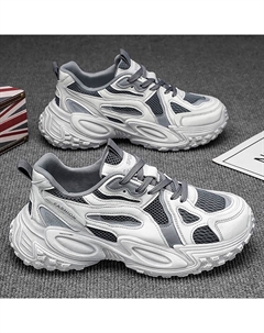 Кроссовки Shock Absorbers Abrasion Resistant Rebound Thermal Balance Low Top Kids Lifestyle Shoes Teenagers, серый Protectcamel