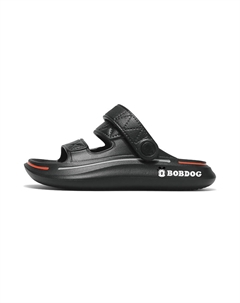 Нескользящие, дышащие, износостойкие шлепанцы для детей, черный Bobdog