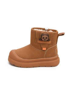 Детские зимние ботинки для детей, коричневый Budding