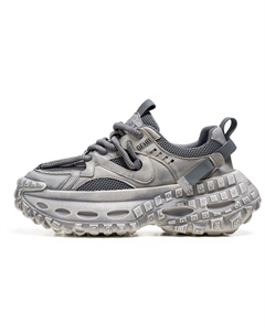 Износостойкие низкие кроссовки для подростков с эффектом увеличения роста, серый Kung fu partners