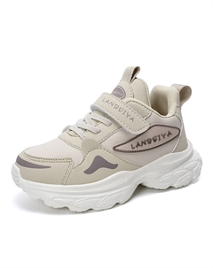 Низкие детские кроссовки для повседневной жизни, бежевый Tonybear