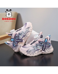 Нескользящие, износостойкие, дышащие низкие детские кроссовки для бега, фиолетовый Bobdog