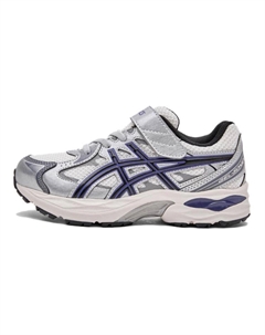 Кроссовки для бега Rebound Breathable Support Low Top для детей, белый/фиолетовый Asics