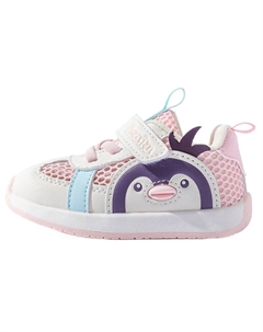 Дышащие нескользящие низкие туфли для малышей, розовый Bradmiller