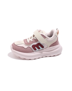 Термические низкие детские повседневные кроссовки Kids', розовый Tonybear