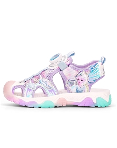 Детские сандалии, легкие, амортизирующие, нескользящие и дышащие, фиолетовый Fcmm