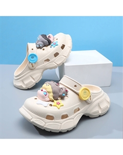 Тапочки для увеличения роста, противоскользящие, противоударные, износостойкие, дышащие, легкие, амортизирующие, детские, серый Abc-kids