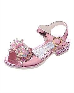 Детские сандалии с низким верхом, амортизирующими, устойчивыми к истиранию и отскоку, розовый Marcolor