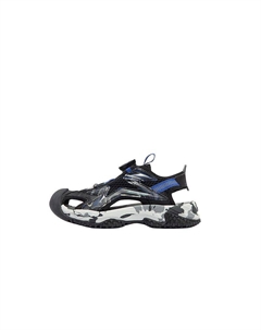 Детские сандалии из износостойкого материала для детей от 3 до 7 лет, черный/серый/синий Xtep