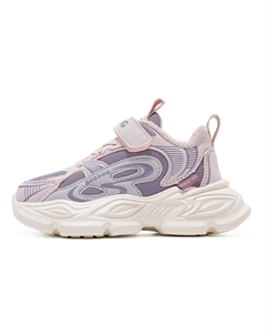 Нескользящие, износостойкие, теплые низкие детские кроссовки для повседневной носки, розовый/фиолетовый Bobdog