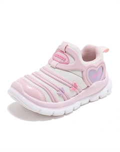 Детские кроссовки с амортизацией, износостойкие, бежево-розовые, для детей от 3 до 7 лет Abc-kids