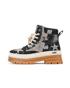 Детские ботинки для детей, черный Fcmm