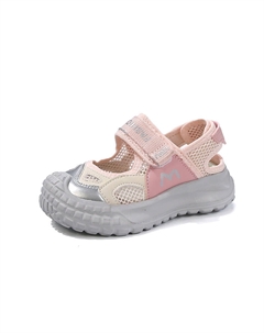 Детские сандалии с низким верхом, амортизирующие, устойчивые к истиранию и дышащие., розовый Zhule