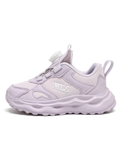 Детские повседневные антиударные противоскользящие износостойкие амортизирующие дышащие легкие кроссовки, фиолетовый Mulinsen