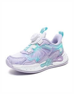 Нескользящие, износостойкие, легкие, амортизирующие, низкие детские кроссовки для повседневной носки, фиолетовый Binary