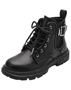 СОПРОВОЖДЕНИЕ РОСТА. Амортизация, износостойкость и упругость. Детские ботинки. Детские, черный Balabala