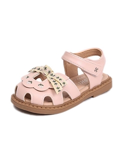 Детские сандалии с нескользящей подошвой, розовый Yuzhaolin