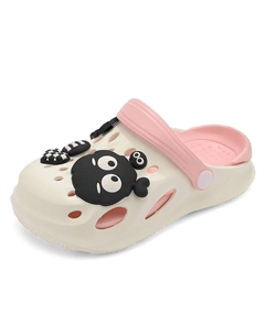 Детские сабо Rebound, устойчивые к истиранию, дышащие, нескользящие, с защитой от ударов, белый/розовый Nezhachaohai