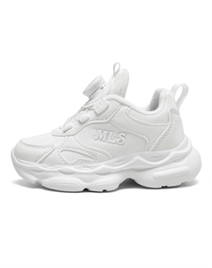 Нескользящие, износостойкие, легкие, амортизирующие детские кроссовки для бега, белый Mulinsen