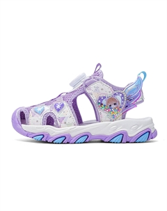 Противоскользящие и износостойкие дышащие детские сандалии Rebound Kids', фиолетовый Adoonga