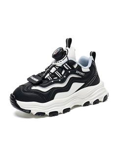 Кроссовки детские с низким верхом, устойчивые к скольжению и износу, черный Kung fu partners