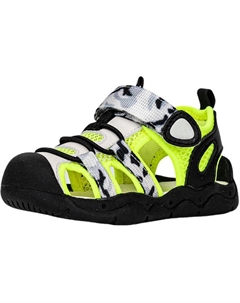 Дышащие и износостойкие детские сандалии для детей, зеленый Jimixiong