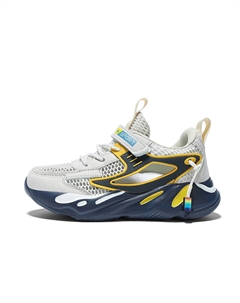 Амортизирующие устойчивые к истиранию дышащие мид-топы детские повседневные кроссовки Kids', синий Tonybear