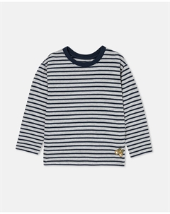Детская футболка с длинным рукавом в полоску, синий Kids el corte inglés
