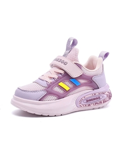 Детские кроссовки Vivobook с нескользящей подошвой, устойчивые к истиранию, дышащие, фиолетовый Bobdog
