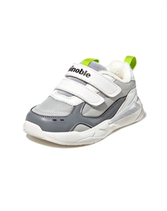 Легкие амортизирующие низкие детские туфли для младенцев и малышей, белый/серый Ginoble