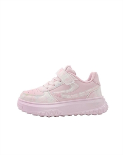 Нескользящие, износостойкие, упругие, дышащие, легкие, амортизирующие детские кроссовки для скейтбординга, розовый Bobdog