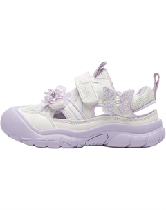 Детские сандалии с низким верхом, устойчивые к истиранию и скольжению, фиолетовый Annil