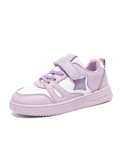 Детские кроссовки для скейтбординга с низким верхом, амортизирующие, износостойкие и водостойкие, противоскользящие, фиолетовый Bobdog