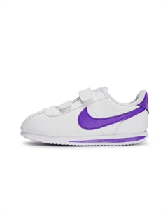 Кроссовки Cortez Basic SL для малышей, белый/фиолетовый Nike