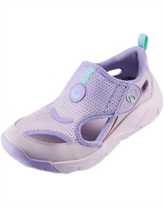Детские сандалии с низким верхом, противоскользящие, износостойкие, ультрадышащие, игривые, фиолетовый Decathlon