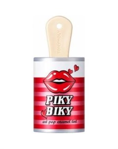 Тинт для губ Piky Biky Art Pop Enamel Tint LM01044400 01 Нежно розовый 6 г Tonymoly (корея)