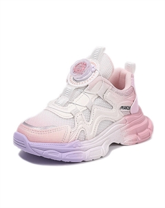 Нескользящие, устойчивые к истиранию, дышащие, легкие, амортизирующие, низкие повседневные кроссовки для детей, розовый Zhule